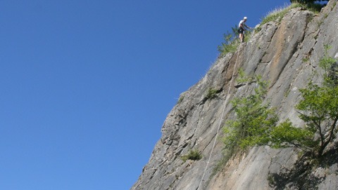 Abseiling South Wales